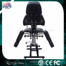 Black Leather Style Professional Massage / Beauty Salon Bed